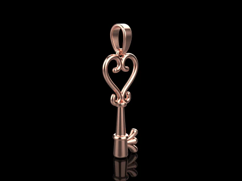 Key pendant model 952 3D Print Model