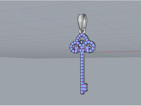 Key pendant model 951 3D 프린트 모델