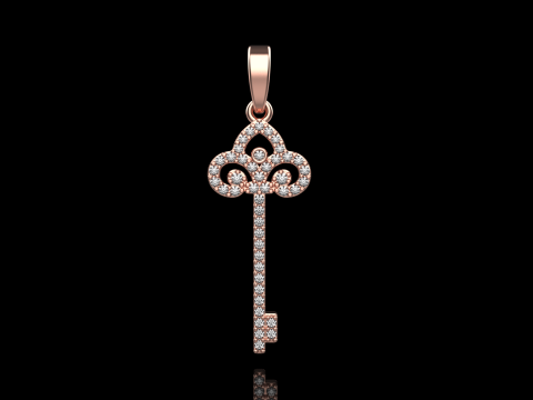 Key pendant model 951 3D 프린트 모델