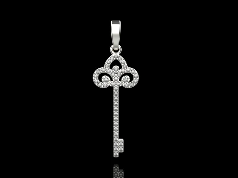 Key pendant model 951 3D Print Model