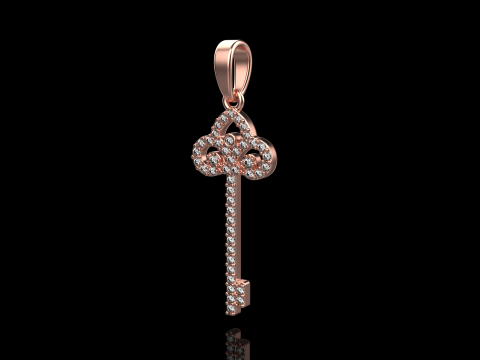 Key pendant model 951 3D 프린트 모델