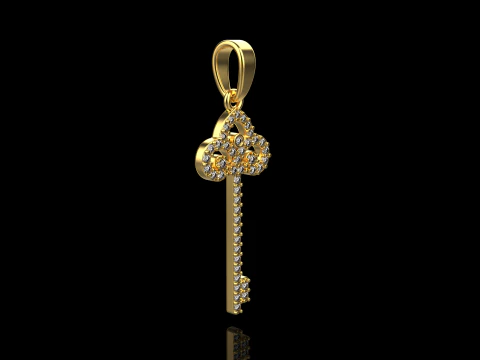 Key pendant model 951 3D Print Model
