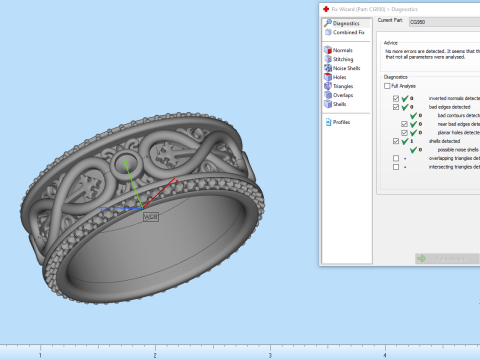 Wedding ring model 950 Modelo de Impressão 3D