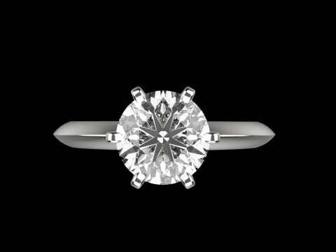 Engagement ring model 949 3D-printmodel