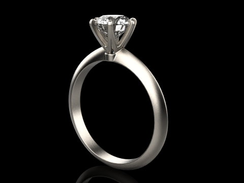 Engagement ring model 949 3D 打印模型