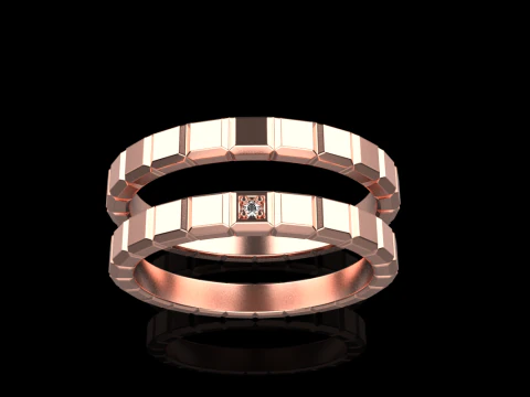 Model pernikahan 947 Model Cetak 3D