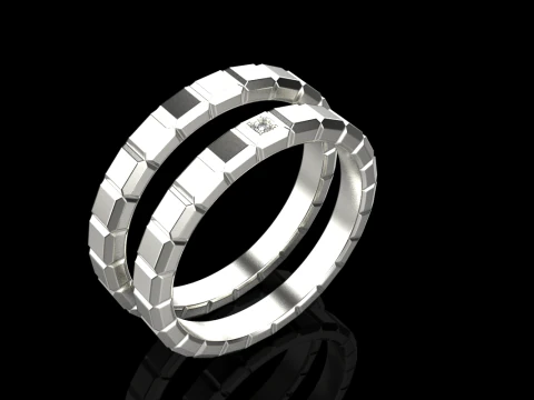 Model pernikahan 947 Model Cetak 3D