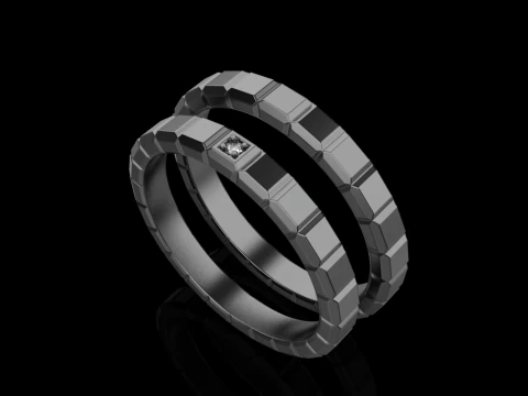 Model pernikahan 947 Model Cetak 3D