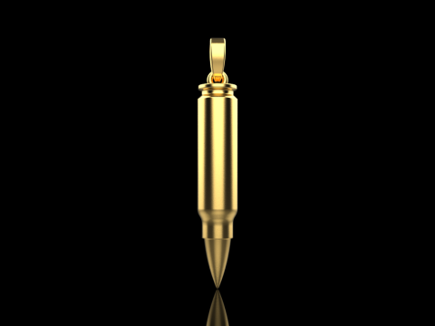 Bullet pendant model 945 3D-printmodel