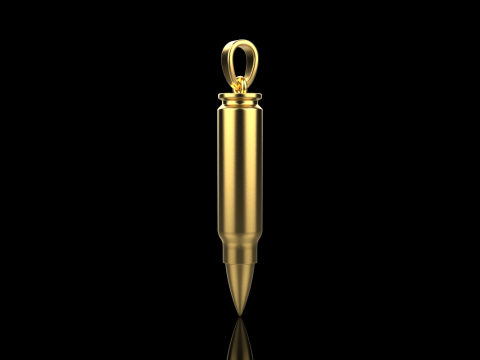Bullet pendant model 945 3D प्रिंट मॉडल