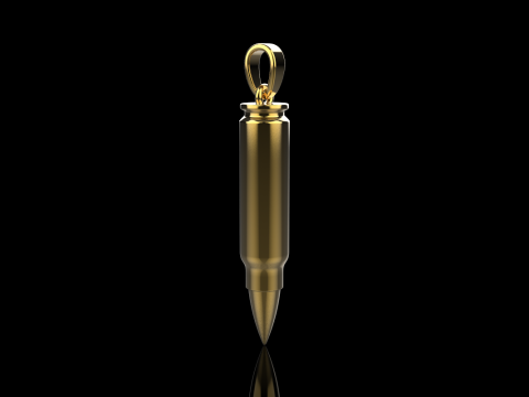 Bullet pendant model 945 3D प्रिंट मॉडल