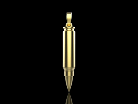 Bullet pendant model 945 3D Print Model