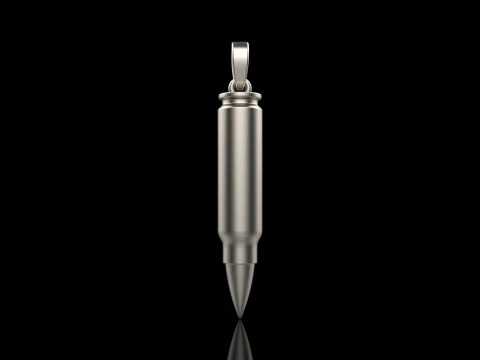 Bullet pendant model 945 3D Print Model