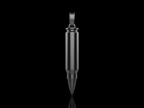 Bullet pendant model 945 3D Print Model