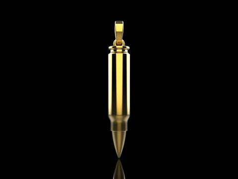 Bullet pendant model 945 3D प्रिंट मॉडल