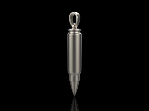 Bullet pendant model 945 3D Print Model