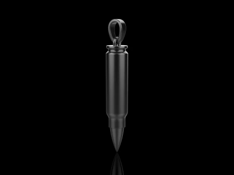 Bullet pendant model 945 3D Print Model