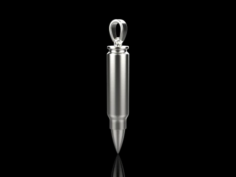 Bullet pendant model 945 3D Print Model