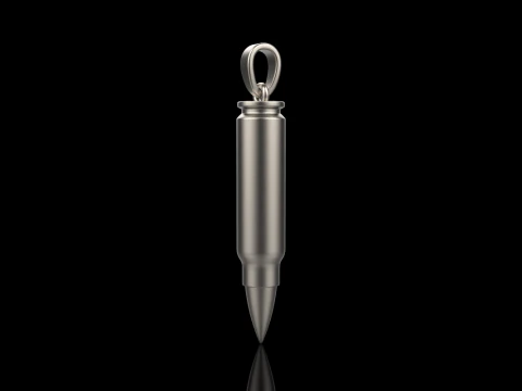 Bullet pendant model 945 3D Print Model
