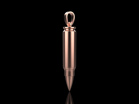 Bullet pendant model 945 3D प्रिंट मॉडल