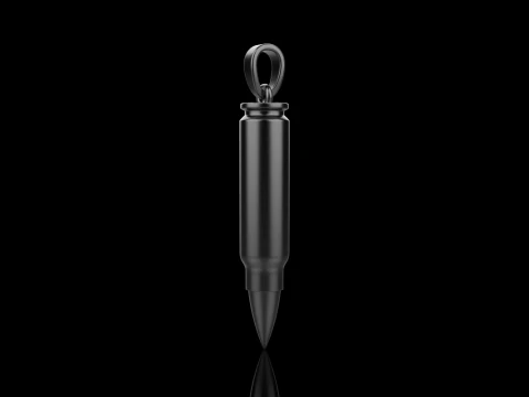 Bullet pendant model 945 3D Print Model