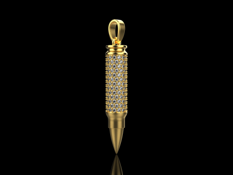 Bullet pendant model 944 Modelo de Impressão 3D