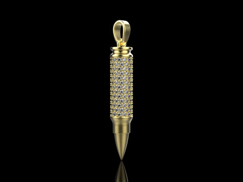 Bullet pendant model 944 Modelo de Impressão 3D