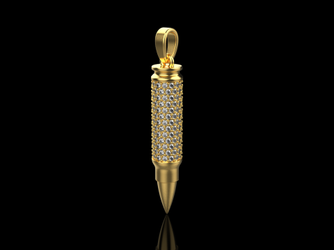 Bullet pendant model 944 Modelo de Impressão 3D