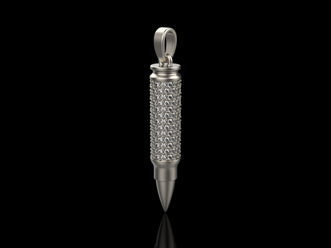 Bullet pendant model 944 Modelo de Impressão 3D