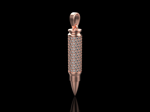 Bullet pendant model 944 Modelo de Impressão 3D