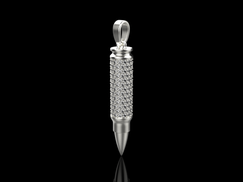 Bullet pendant model 944 Modelo de Impressão 3D