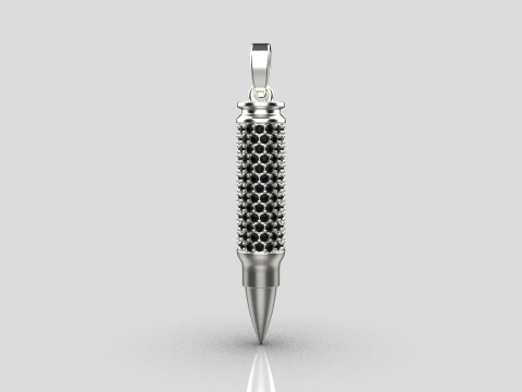 Bullet pendant model 944 Modelo de Impressão 3D