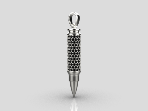 Bullet pendant model 944 Modelo de Impressão 3D