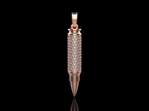 Bullet pendant model 944 Modelo de Impressão 3D