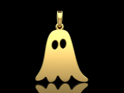 Ghost pendant model 943 3D Print Model