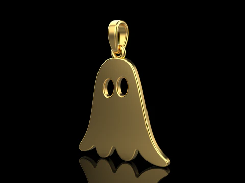 Ghost pendant model 943 3D Print Model