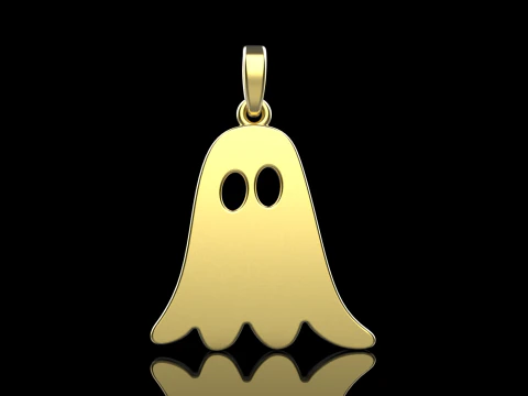 Ghost pendant model 943 3D Print Model