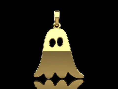 Ghost pendant model 943 3D Print Model