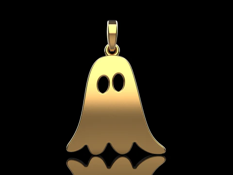 Ghost pendant model 943 3D Print Model
