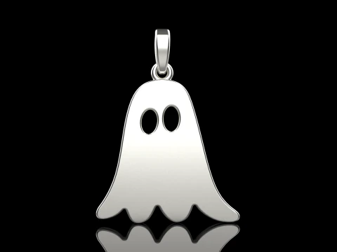 Ghost pendant model 943 3D Print Model