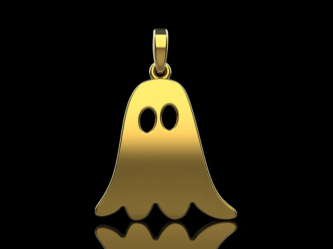 Ghost pendant model 943 3D Print Model
