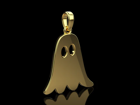 Ghost pendant model 943 3D Print Model