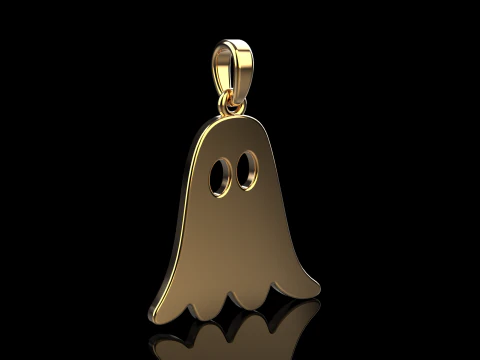 Ghost pendant model 943 3D Print Model
