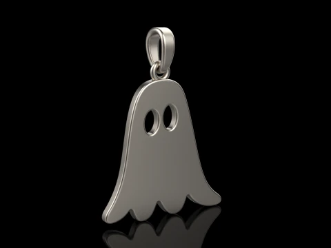 Ghost pendant model 943 3D Print Model