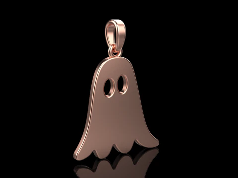 Ghost pendant model 943 3D Print Model