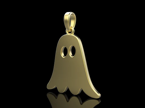 Ghost pendant model 943 3D Print Model