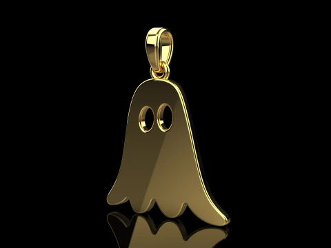 Ghost pendant model 943 3D Print Model