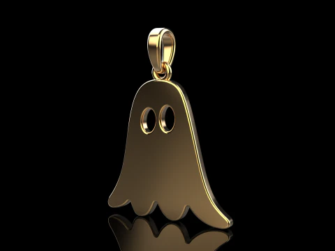 Ghost pendant model 943 3D Print Model