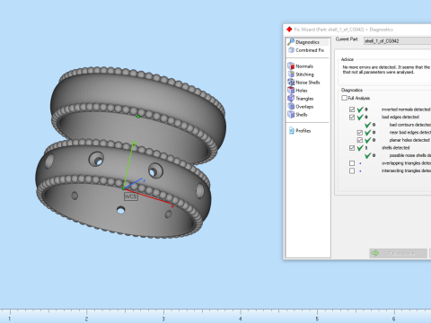 Wedding rings model 942 Modèles 3D en vedette