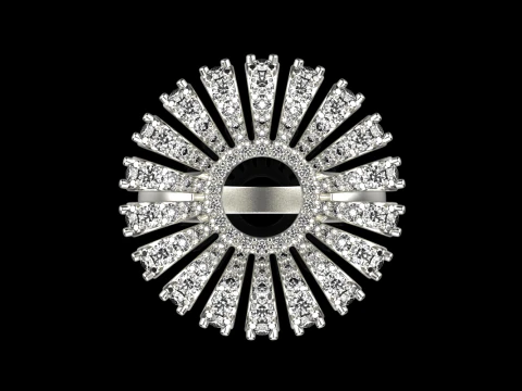 パームリング モデル939 3Dプリントモデル